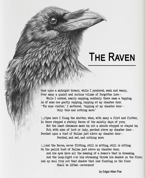 Poe The Raven Full Poem